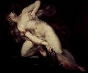 Johann Heinrich Fuseli Die Sunde, vom Tod verfolgt Spain oil painting artist